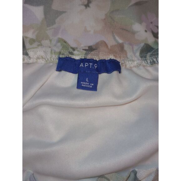 Apt. 9 Women's Size Large Floral Blouse - Picture 5 of 7